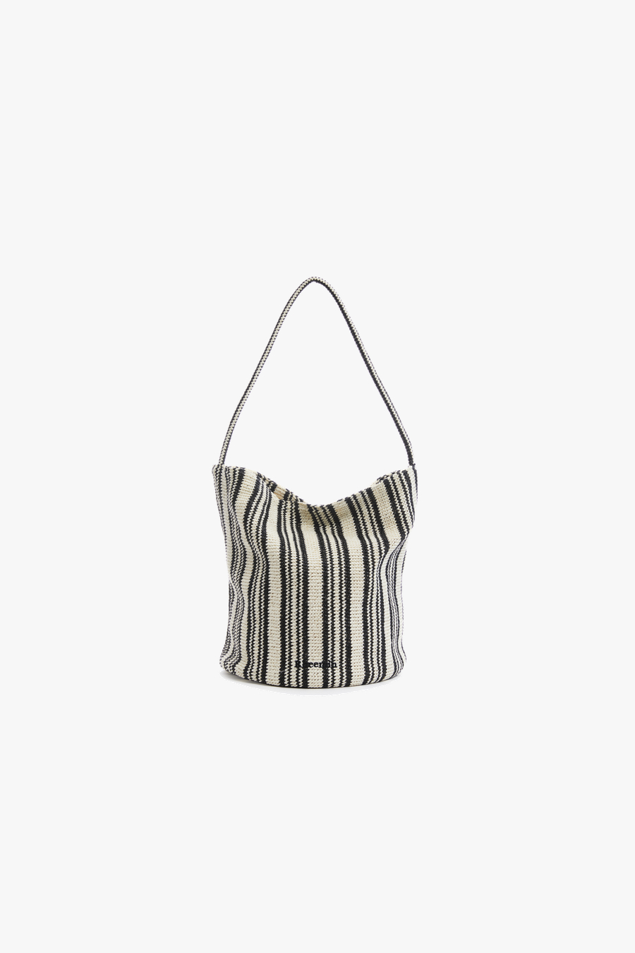 [3nd PRE-ORDER] ORIEN RATTAN STRIPE - BLACK+SAND Stripe (LARGE) - (5월18일 예약 배송)